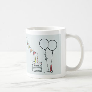 CANECA DE CAFÉ BIRTHDAY MUG