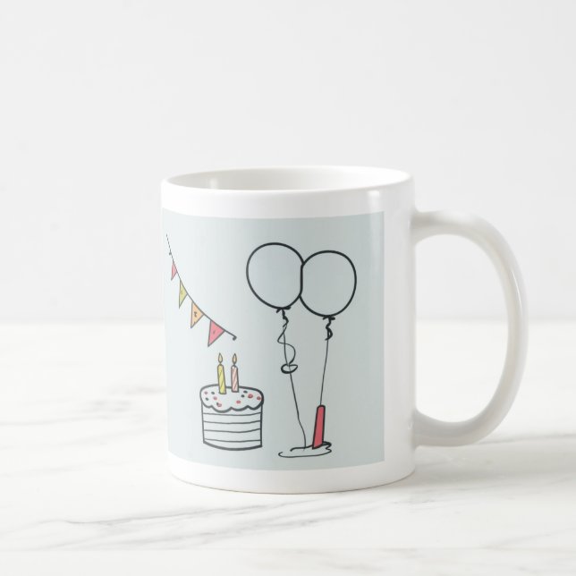CANECA DE CAFÉ BIRTHDAY MUG (Direita)