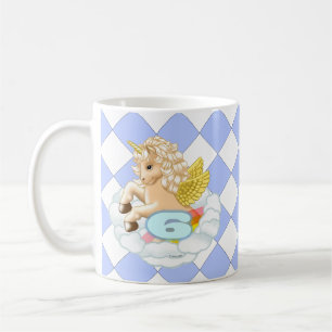 Caneca De Café Birthday Unicorn Mug, 6 anos