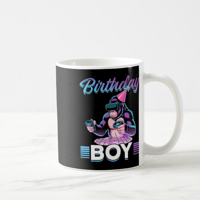 Caneca De Café Birthday Vr Gamer (Direita)