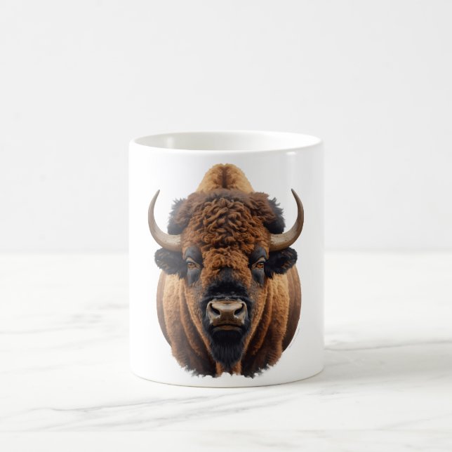 Caneca De Café Bisão / Búfalo (Centro)