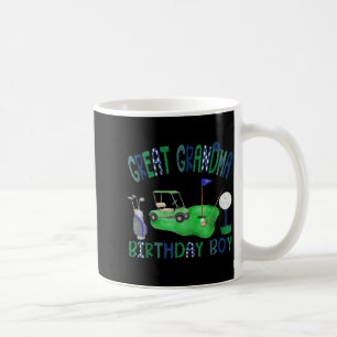 Caneca De Café Bisavó do Menino do Aniversário Buraco de Um Golfe