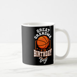 Caneca De Café Bisavó do Menino do Aniversário Tema Sketll Bda