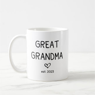 Caneca De Café Bisavó est. 2023