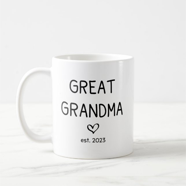 Caneca De Café Bisavó est. 2023 (Esquerda)
