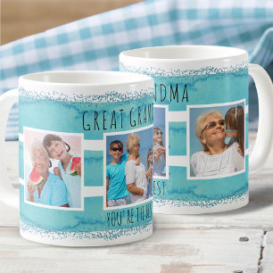 Caneca De Café Bisavó Você é a Melhor - 3 Fotos Aqua