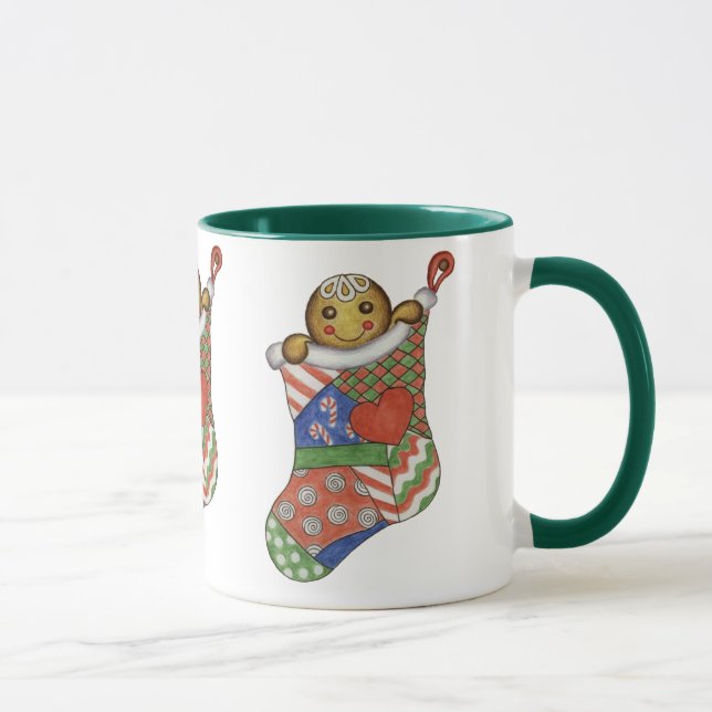 Caneca de Café Biscoito de Natal (Direita)