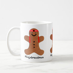Caneca De Café Biscoito de Ninjabreadman (biscoito)
