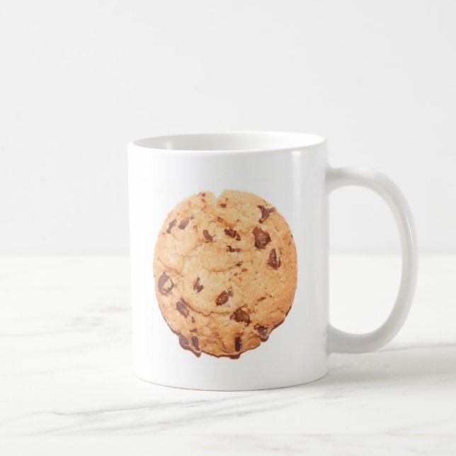 Caneca De Café Biscoito dos pedaços de chocolate (Direita)