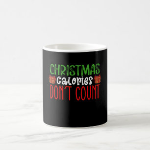 Caneca De Café Biscoitos de Natal Sem Contar Calorias Família
