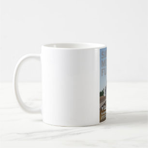 Caneca De Café Biscuit Basin Surprise - Parque Nacional de Yellow
