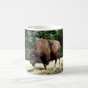 Caneca De Café Bison Animal