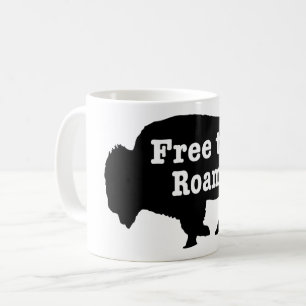 Caneca De Café Bison Livre Para Roam