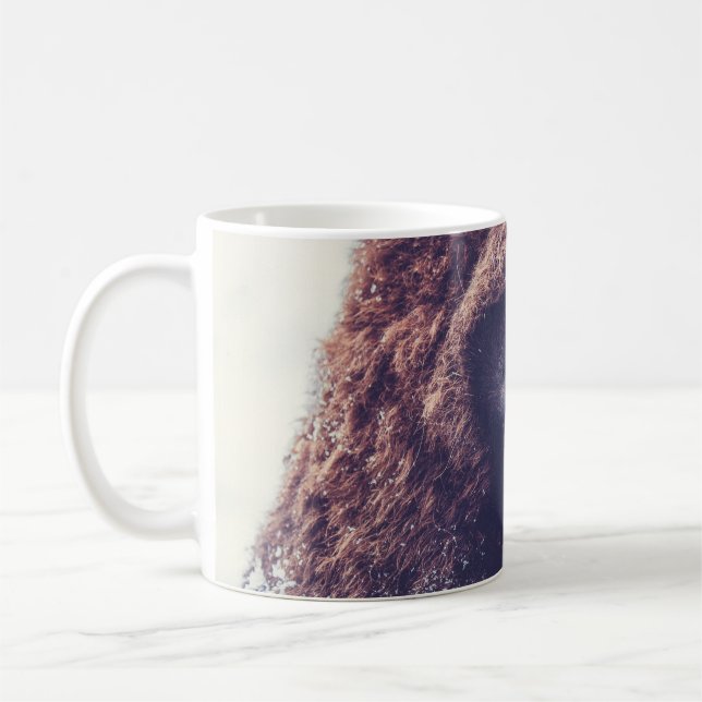 CANECA DE CAFÉ BISON NO INVERNO (Esquerda)