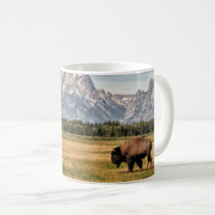 Caneca De Café Bisonte no Tetons