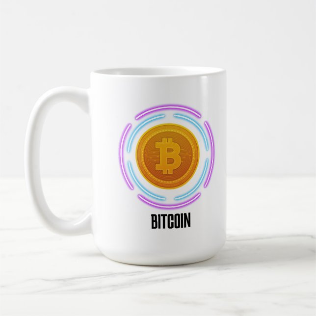 CANECA DE CAFÉ BITCOIN (Esquerda)