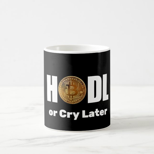 Caneca De Café Bitcoin Hodle Mug (Centro)