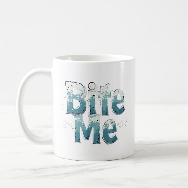 Caneca De Café Bite Me (Esquerda)