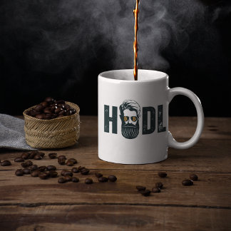 Caneca De Café Bitmoeda HODL
