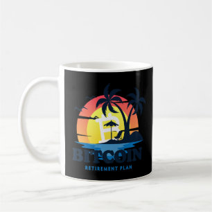 Caneca De Café Bitmoeda Meu Plano de Reforma Engraçado Investir