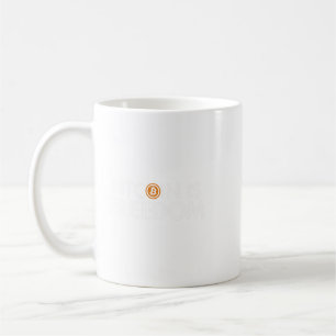 Caneca De Café Bitmoney é Freedom Crypto Cryptocurrency Blocchai