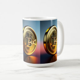 Caneca De Café Bitmoney Themed Bebendo Mug