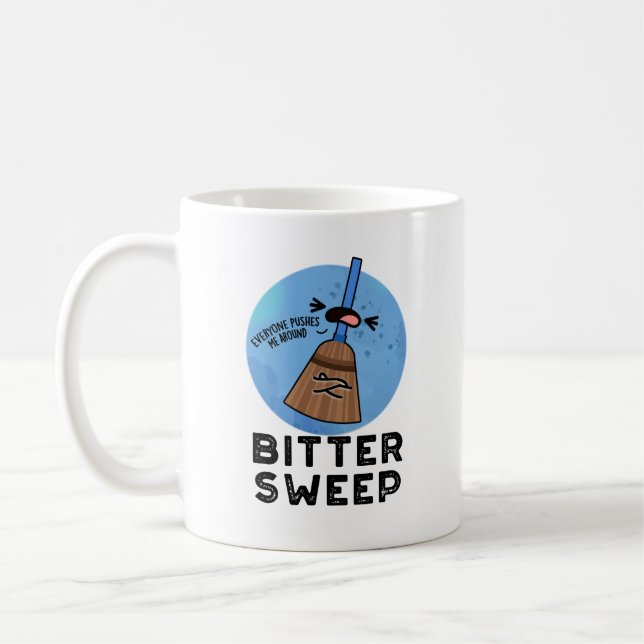 Caneca De Café Bitter Sweet Engraçado Bitterdoce Broom (Esquerda)