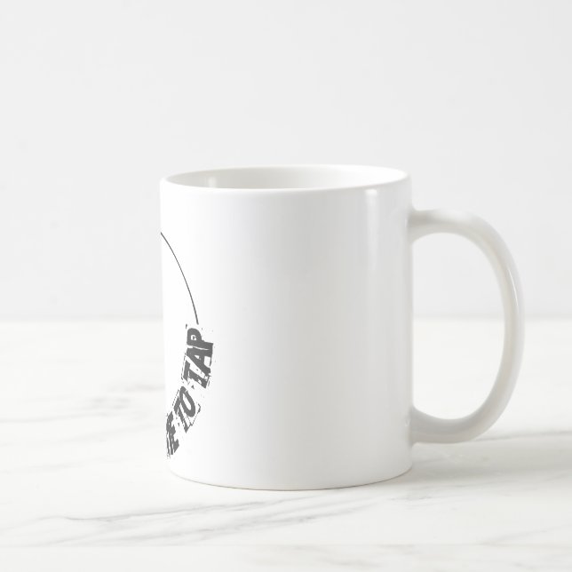 Caneca De Café BJJ - Hora de bater (Direita)