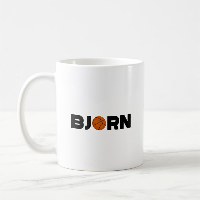 Caneca De Café Bjorn Basball Coffee Mug (Esquerda)