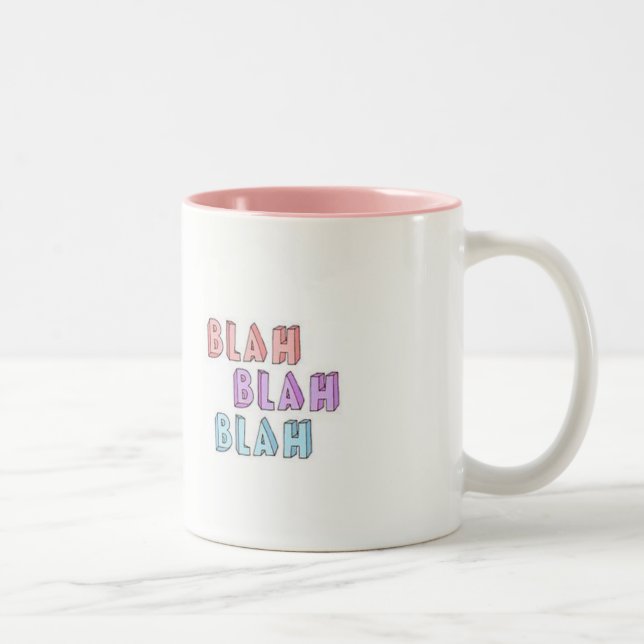 Caneca de café blá blá (Direita)