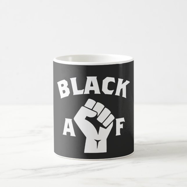 Caneca De Café Black AF Fist Mug (Centro)