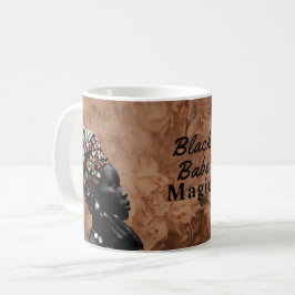 Caneca De Café Black Babe Magic Strong Girl Melanin Queen
