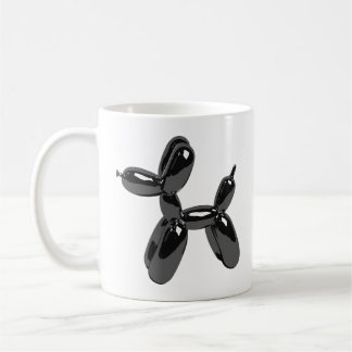 Caneca De Café Black Balloon Dog 