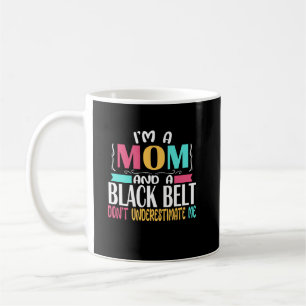 Caneca De Café Black Belt Karate Jiu Jitsu Artes Marciais Mãe