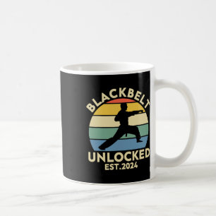 Caneca De Café Black Belt Men Atingem Artes Marciais Karate Boy