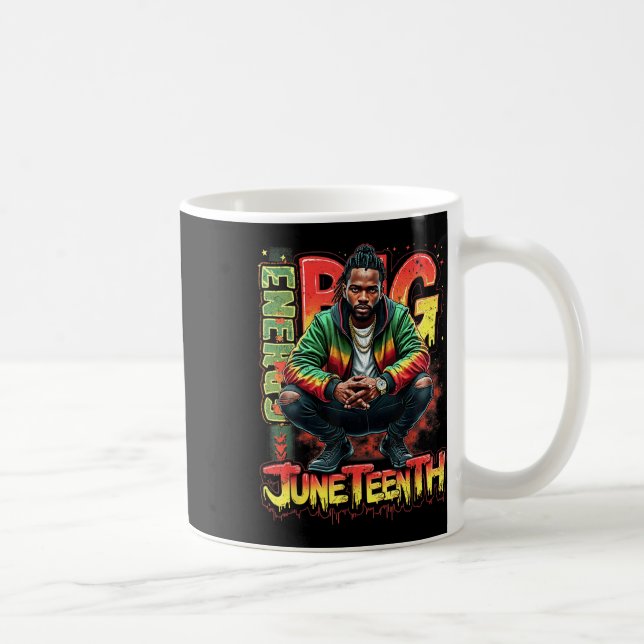 Caneca De Café Black Boy Big Junécile Energy Gorgulho Freedom Des (Direita)