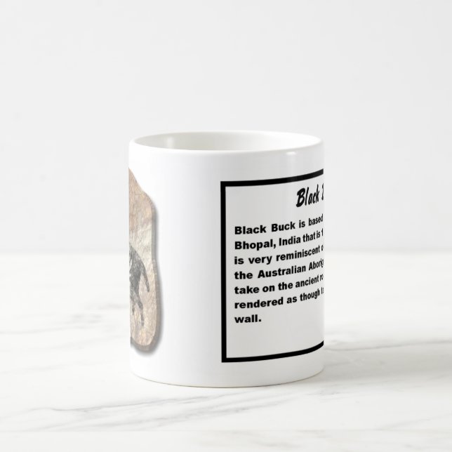 Caneca De Café Black Buck - Pedra (Centro)