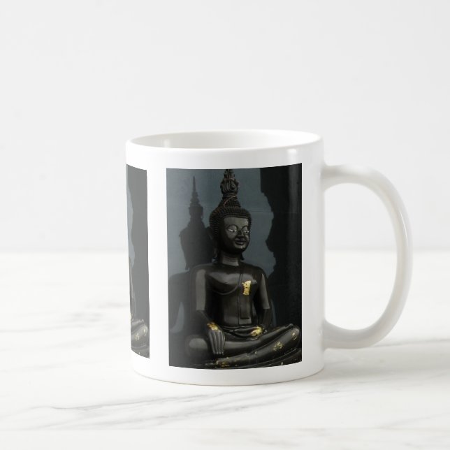 Caneca De Café Black Buddha... Nong Khai, Isaan (Direita)