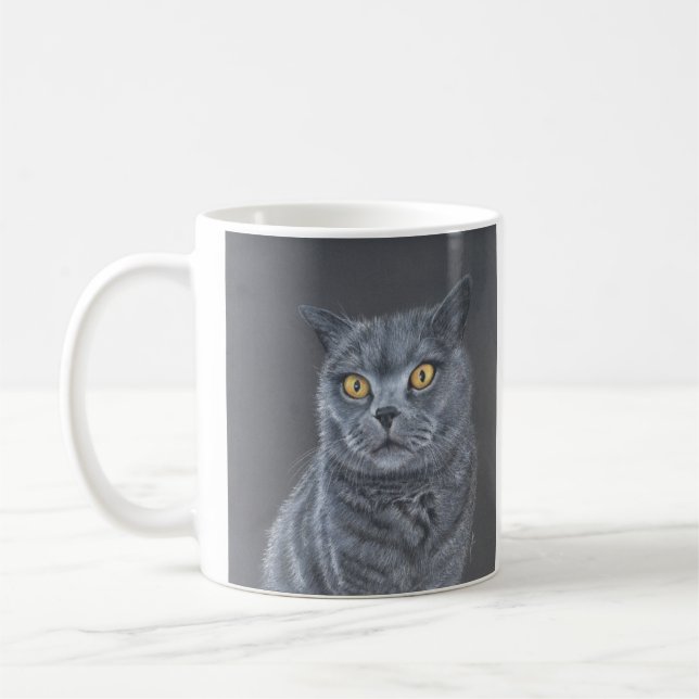 Caneca De Café Black cat coffee or tea mug (Esquerda)