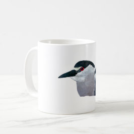 Caneca De Café Black coroado Night Heron
