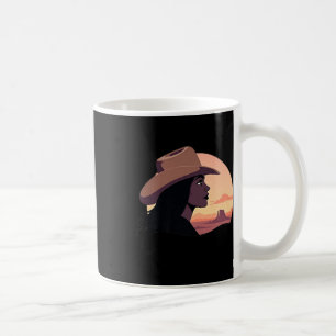 Caneca De Café Black Cowgirl Western Rodeo Melanin
