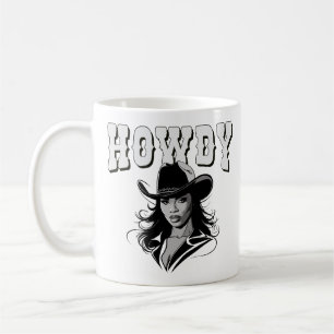 Caneca De Café Black Cowgirl Western Rodeo Texas Black History