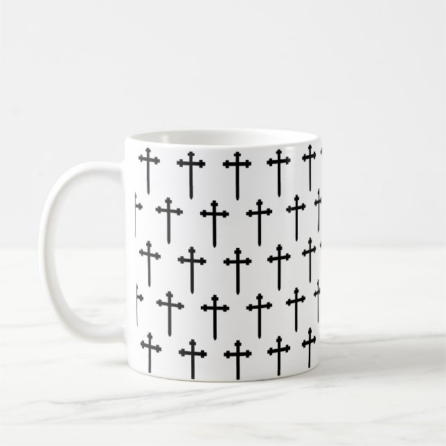 Caneca De Café Black Cross Mug (Esquerda)
