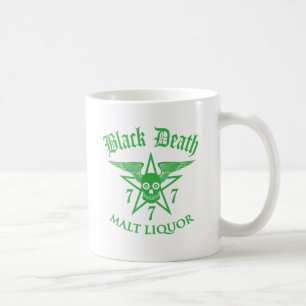 Caneca De Café Black Death 777 - Malt Liquor