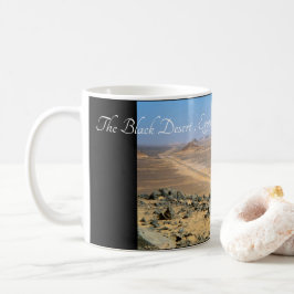 Caneca De Café Black Desert View, Farafra, Egito