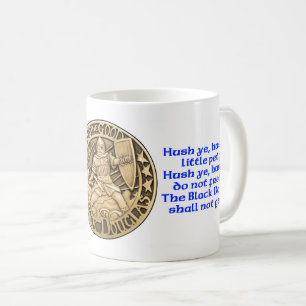 Caneca De Café Black Douglas "Hush ye, Hush ye" Mug