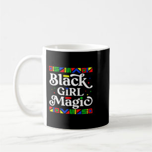 Caneca De Café Black Girl Magic BLM 10.ª Legal Vive M