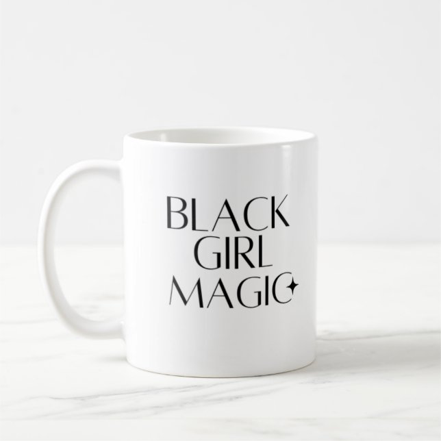 Caneca De Café Black Girl Magic Mug (Esquerda)