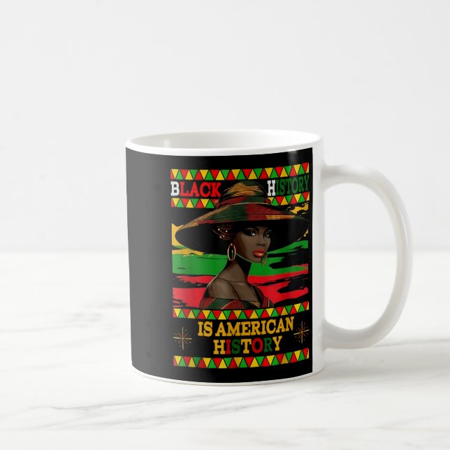 Caneca De Café Black History American Women Recognition Educators (Direita)