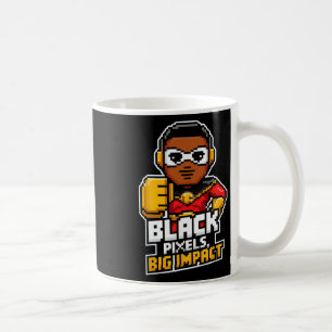 Caneca De Café Black History Month African Black Afro Boy Video G